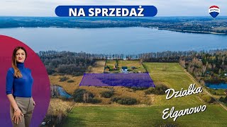 Działka 130m od j.Leleskiego - Elganowo