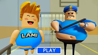 LAMI'S BARRY'S PRISON RUN! (SCARY OBBY) - Full Gameplay - No Commentary #roblox