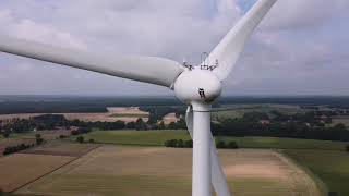 Spezial/Mittelweser Windpark Marklohe/Lemke (Oyle) Enercon E-66, E-70| Dji mini 2