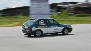 Autoslalom-Triple-Finale Südbayern Flughafen München 2023 Onboard