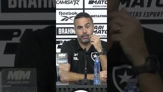 Confira a coletiva pós-jogo Botafogo 1 x 1 Bahia 🔥 #shortsfeed #shortsyoutube #shorts #botafogo