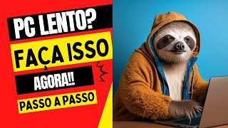 Pc/notebook lento? Como resolver lentidão no seu computador 🖥️  faça isso agora !!