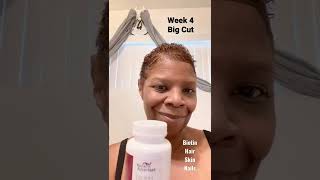 Hair Growth Week 4 | BIOTIN - hair, skin, nails