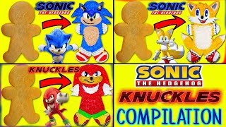 SONIC, Knuckles, Tails Gingerbread Man Cookie Compilation