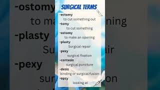 Terms🩺#shorts #surgical_ot #nursing#shortfeeds