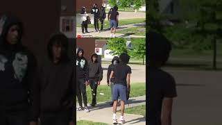 Bro got jumped #prank #funny #speed #nfl #hoodgoodcomedy #hardesthits #football #hoodfunny #sports