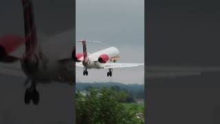 Loganair Landing at Newcastle Airport #ncl #aviation