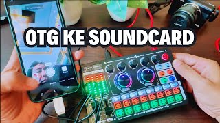 Cara Pasang OTG Di Soundcard F999