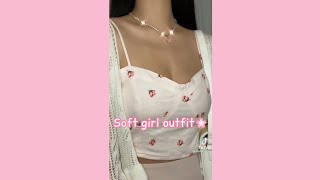 Soft girl outfit🌸 ||Lemme style you||