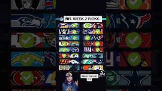 NFL WEEK 2 PICKS.