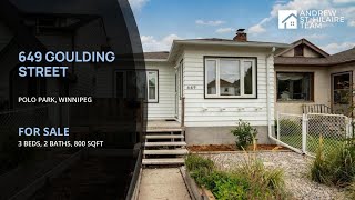 House for Sale | 649 Goulding Street | Polo Park, Winnipeg