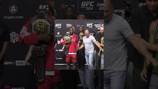 Leon Edwards vs Belal Muhammad First Faceoff