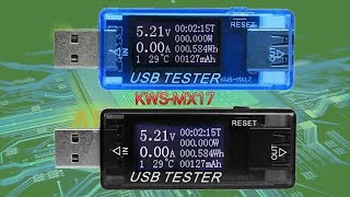 USB тестер KWS-MX17