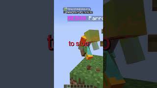 I Trolled PARROTX2 On My Skyblock Server!!!