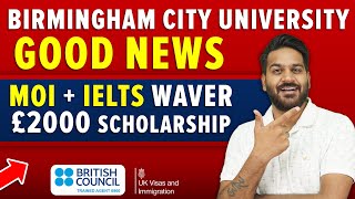 Good News from Birmingham City University | Study in UK | UK September Intake 2024