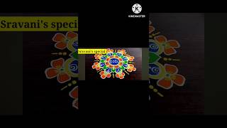 #2024 Rangoli designs| New year rangoli designs | Simple rangoli designs | colourful rangoli designs