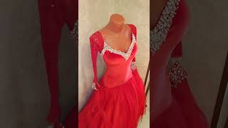 Платье на стандарт💃#dancedress #ballroomdress #latindress #ballroomdance #платьедлябальныхтанцев