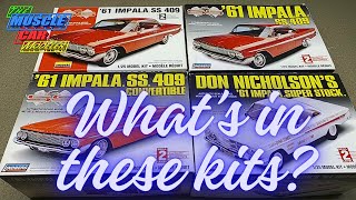 Lindberg 1961 Chevrolet Impala SS 409 Kit History and Comparison