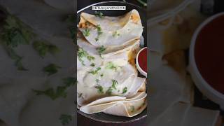 Quick & Easy Cheesy Chicken Wraps| Ready in 20 Minutes #shorts #easyrecipe #cookingshorts #viral