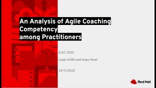 ELEC 2022 Agile Coaching Competencies