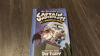 Captain Underpants 25-1/2 anniversary edition early