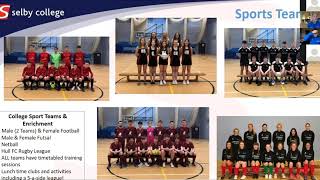 A Level Sport at Selby College