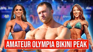 BIKINI AMATEUR OLYMPIA 2023 | Peaking Jess Neary & Jenna Simon