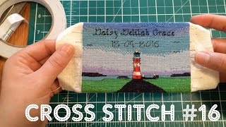 Washing and Framing Your Cross Stitch