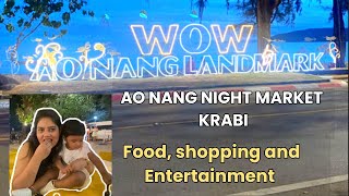 Krabi night market , Ao Nang, Thailand | Awesome food and vibes