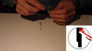 Lockpicking - how to pick small locks with two paperclips