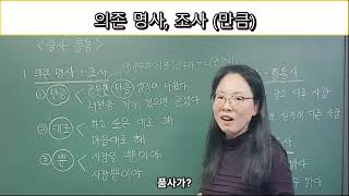 의존 명사, 조사 (만큼)