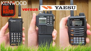 DIE HARD WALKIE TALKIE FIELD TEST - TH21 VERSUS FT23-R - FT70D AND FT991 + A CHEAP PERFORMANCE BOOST