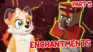 ENCHANTMENT TIME! | Furry VTuber Plays MINECRAFT SOLO HARDCORE - Part 5 | July 12, 2024