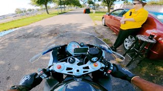 TOOK MY BMW S1000RR TO A DRIFTING EVENT | CLUB LOOSE FALL MOVES 2021