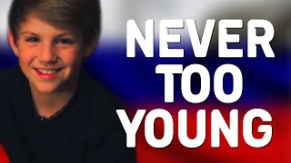 перевод песни MattyBRaps - Never Too Young