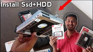 How to Install Ssd in Any Laptop and Use HDD and Ssd in Laptop|| Migrate windows from HDD to Ssd