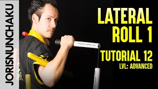 Nunchaku freestyle tutorial 12 | Lateral handroll 1 | LVL: Adcanced | Joris vd Berg