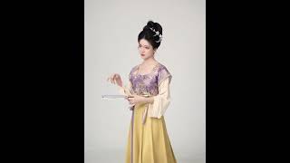 Women Hanfu Clothing Tang Dynasty Dress  #fashionhanfu #traditionalchineseclothing #hanfudress