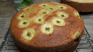 TANPA OVEN pun bisa jadi bolu pisang selembut ini WAJIB COBA || Resep bolu pisang lembut