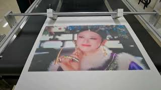 How to print on cardboard by single pass digital printer