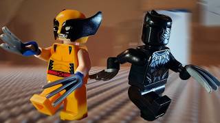 Wolverine vs Black Panther / LEGO Marvel Stop Motion