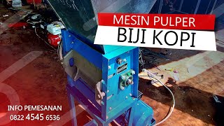 Mesin pulper kopi | kupas kulit kopi basah | kupas kulit kopi