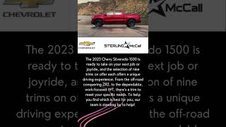 Chevrolet Silverado Trim Levels | Sterling McCall Chevrolet #shorts