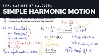 CALCULUS - Simple Harmonic Motion