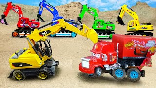 Bridge Construction Vehicles, Toy Dump Trucks🥰 20 minutes with funny cars toy video| Kudo Kids Toys