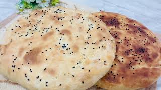 Uzbek bread 🥯 homemade/Uzbek onion bread yummy delicious bread