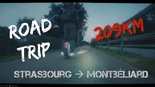 [Road Trip] Strasbourg Montbelliard en gyroroue  et en une journée ! (EUC electric unicycle)