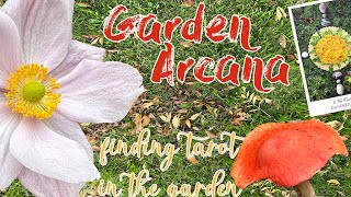 Finding Tarot in The Garden | #GardenArcana | VR to @GardenGoddessTarot @CandySoulAndSoil