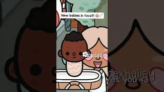 New *FREE* Babies In Toca?! 👶🏼🍼 | ib:@amlllastoca | #shorts #tocaboca #aesthetic #free #cute