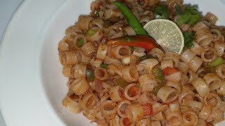 Veg Macaroni Recipe - Vegetable Macaroni Pasta Recipe - Pasta Recipe